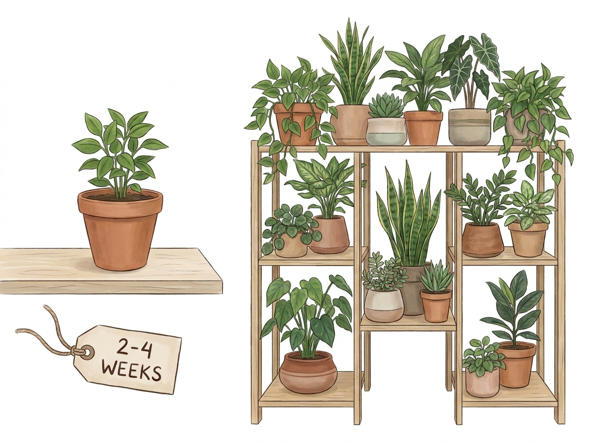 Quarantine new plants to prevent pest spread.