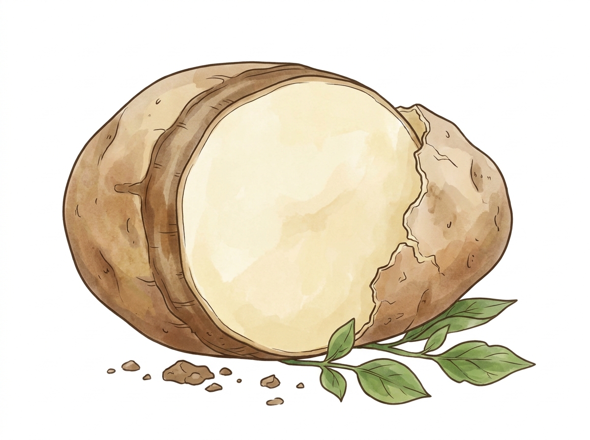 Suberization: Comparing a properly cured, hardened potato skin to a soft, vulnerable tuber.