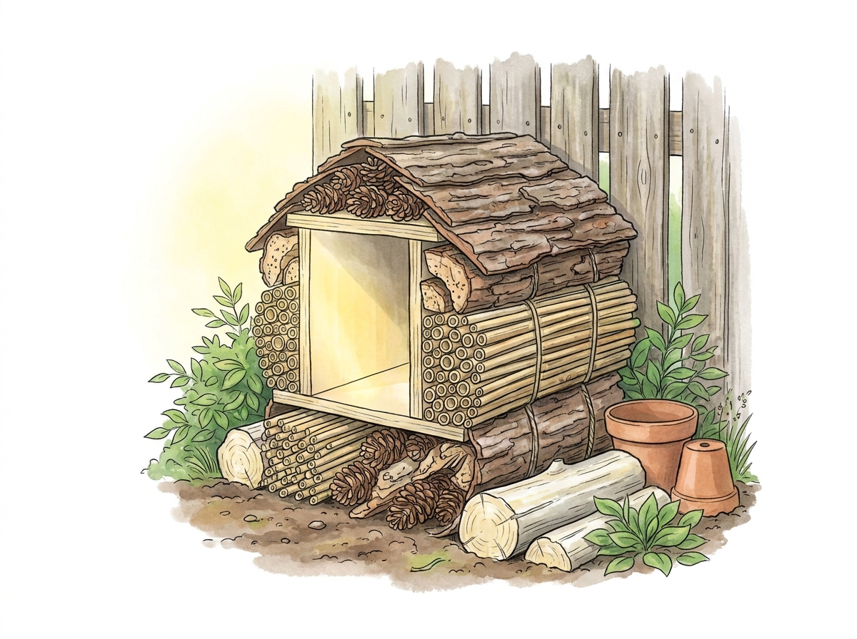 Position your hotel in a sunny, sheltered spot.